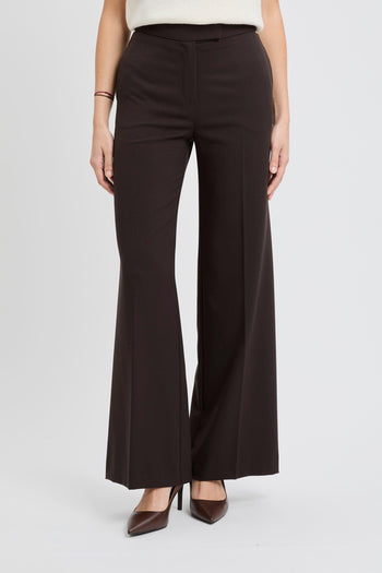 Pantalone a palazzo in poliviscosa - 6