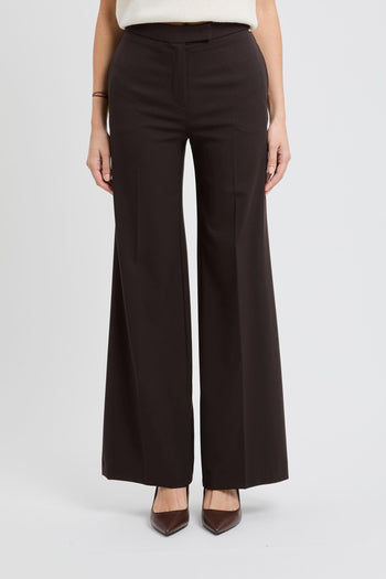 Pantalone a palazzo in poliviscosa - 7