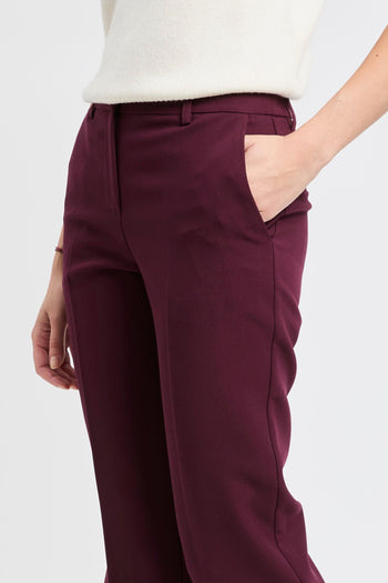 Pantalone a palazzo in poliviscosa - 2