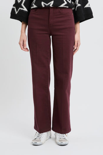 Pantalone 5 tasche in cotone - 3