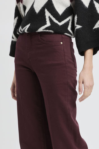 Pantalone 5 tasche in cotone - 4