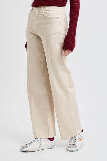 Pantalone 5 tasche in cotone - 4