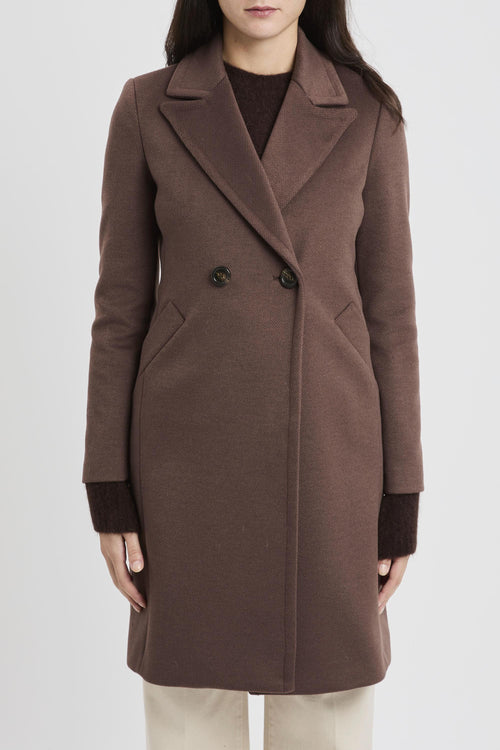 Cappotto lungo doppio petto