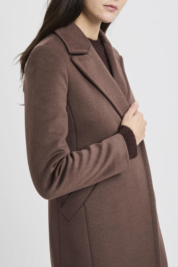 Cappotto lungo doppio petto - 4