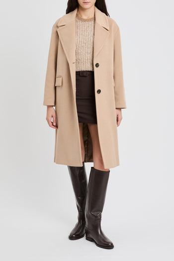 Cappotto lungo monopetto - 3