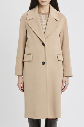 Cappotto lungo monopetto - 4