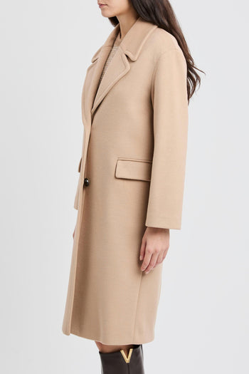 Cappotto lungo monopetto - 5