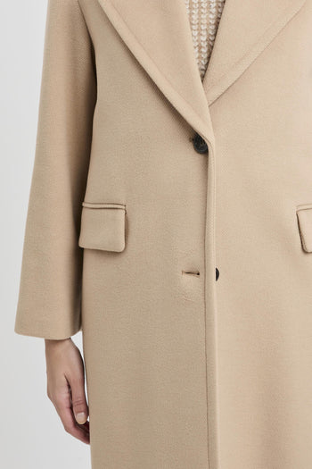 Cappotto lungo monopetto - 7