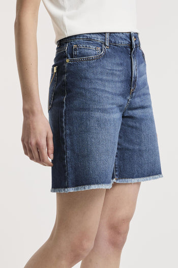 Short in denim - 5