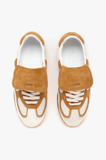 Sneaker TB.490 Club in cavallino e camoscio - 5