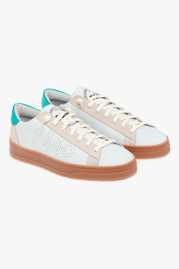 Sneaker Jack in pelle e camoscio - 2