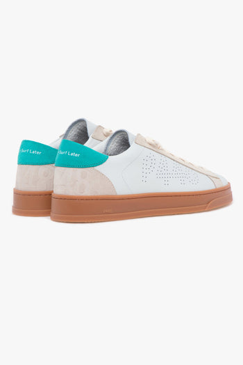 Sneaker Jack in pelle e camoscio - 3