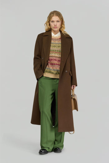 Maglia jacquarda "Inez" in misto lana - 2