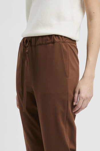 Pantalone Semicoutire "Buddy" in poliviscosa con coulisse - 4