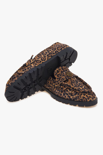 Mocassino in cavallino maculato - 4