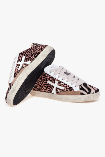 Sneaker Steven in cavallino animalier - 4