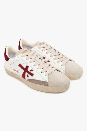 Sneaker Steven in pelle e camoscio - 2