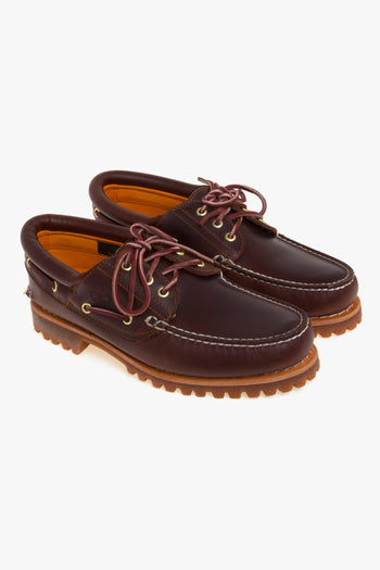 Scarpa da barca Authentic 3-Eye Lug in pelle - 2