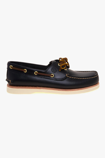 Mocassino da barca Crafted in camoscio con suola in Vibram