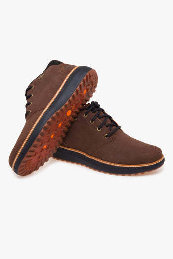 Polacchino Chukka Hudson Roas in pelle con fodera Goretex - 4