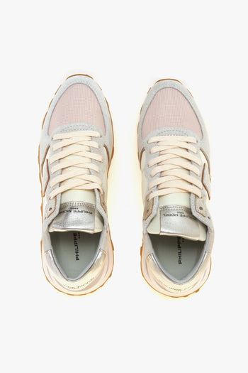 Sneaker Tropez High in camoscio e tessuto con dettagli metallici - 5
