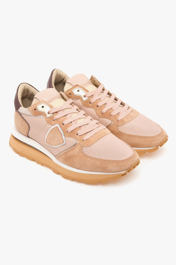 Sneaker Tropez Haute in camoscio e tessuto - 2