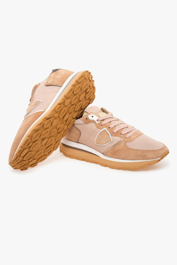 Sneaker Tropez Haute in camoscio e tessuto - 4