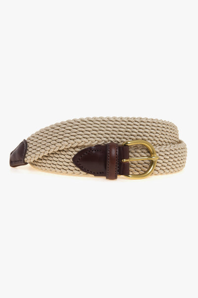 Cintura in treccia elasticizzata