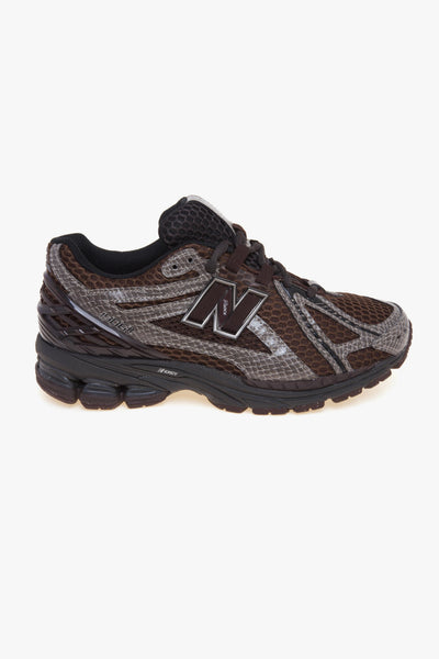 Sneaker 1906R in ecopelle stampa pitone e tessuto