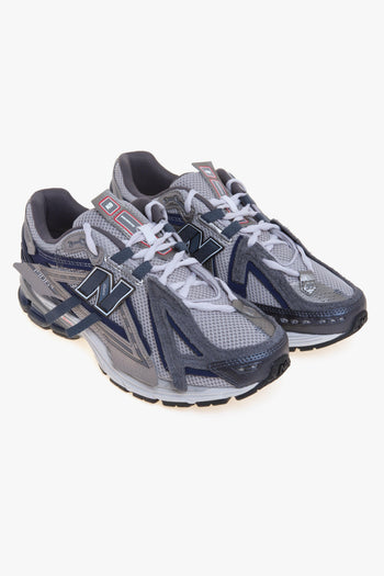 Sneaker 1906A in ecopelle, mesh e camoscio a pannelli sovrapposti - 2