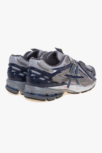 Sneaker 1906A in ecopelle, mesh e camoscio a pannelli sovrapposti - 3