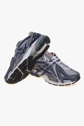 Sneaker 1906A in ecopelle, mesh e camoscio a pannelli sovrapposti - 4