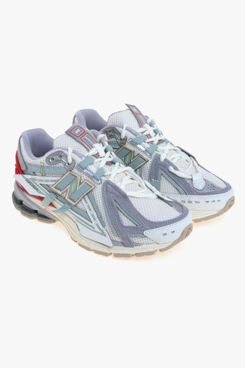 Sneaker 1906A in ecopelle, mesh e camoscio a pannelli sovrapposti - 2