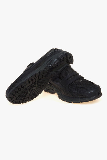 Loafer 1906L in pelle e tessuto - 4