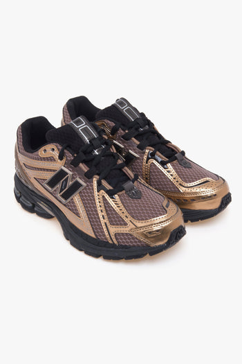 Sneaker 1906 in ecopelle laminata e tessuto - 2