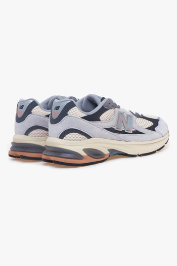 Sneaker 2010 in camoscio e tessuto GRIGIO - 3