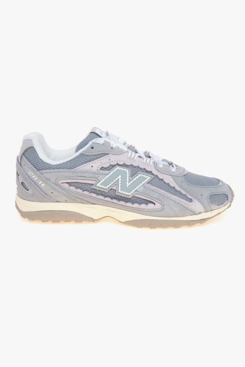 Sneaker 204L in camoscio e tessuto