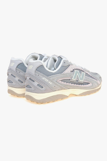 Sneaker 204L in camoscio e tessuto - 3