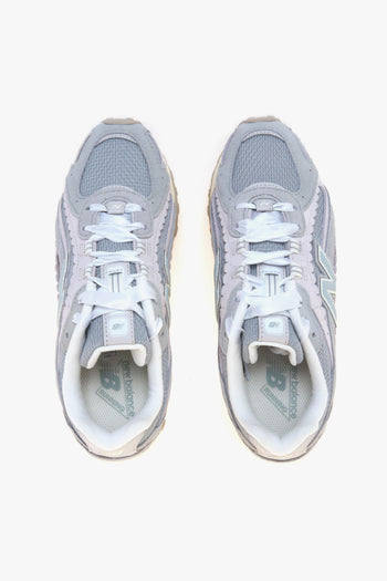 Sneaker 204L in camoscio e tessuto - 5