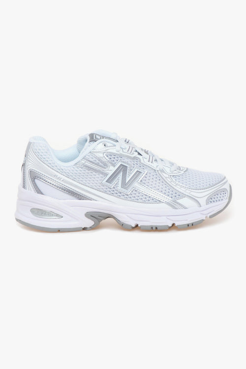 Sneaker 740 in tessuto ed ecopelle