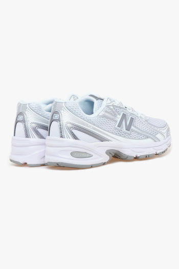 Sneaker 740 in tessuto ed ecopelle - 3