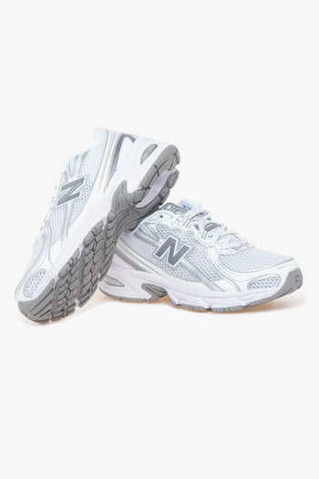Sneaker 740 in tessuto ed ecopelle - 4