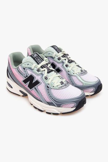 Sneaker 740 in ecopelle e mesh - 2