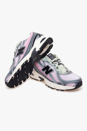 Sneaker 740 in ecopelle e mesh - 4