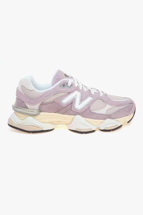 Sneaker 9060 in camoscio e tessuto