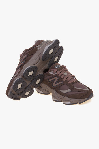 Sneaker 9060 in nabuck e tessuto - 4