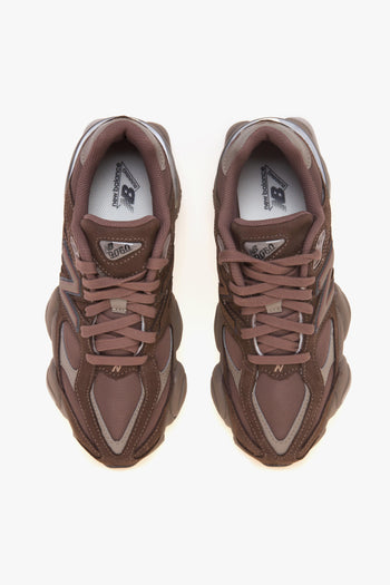 Sneaker 9060 in nabuck e tessuto - 5
