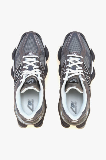 Sneaker 9060 in ecopelle e tessuto - 5