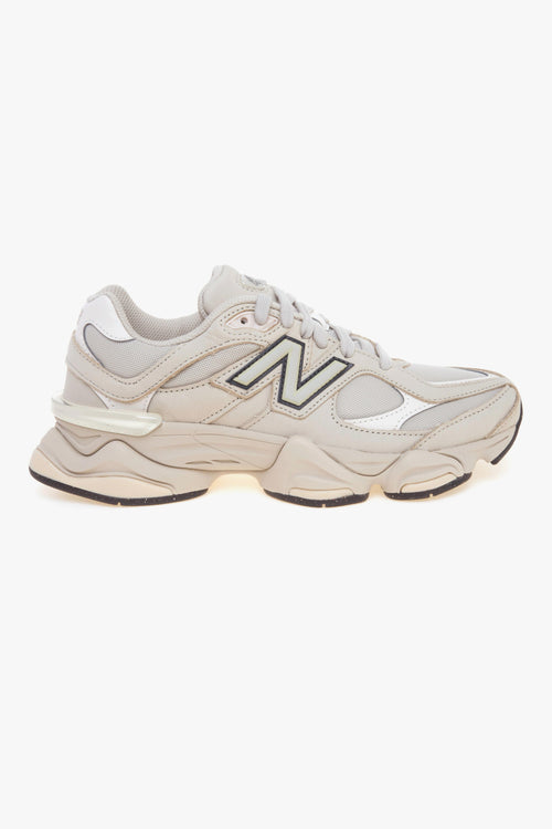Sneaker 9060 in nabuck e tessuto