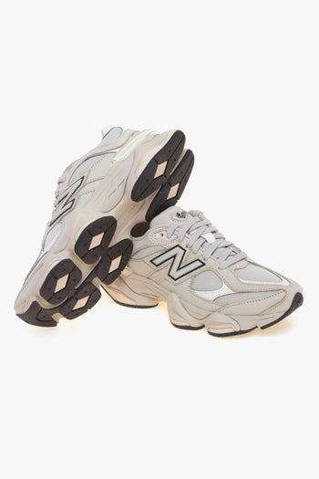 Sneaker 9060 in nabuck e tessuto - 4